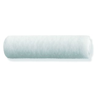 Kleinflächenwalze 10cm weiß, Polyester Filt gewebt