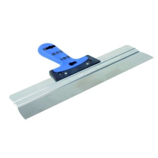 Flächenspachtel Rakel-Softgriff blau rostfrei 500mm