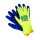 Winterhandschuhe ICE - Crusher warngelb / blau