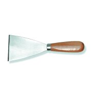 Spachtel mit Holzgriff, steif mit Wate 50 - 70 mm