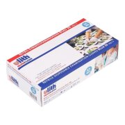 100 Stück Nitrilhandschuhe Einweghandschuhe blau 8 / M