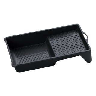 Farbwanne Lackierwanne Kunststoff schwarz 15cm x 29cm