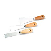 Spachtel mit Holzoptik Stahlblatt 30mm