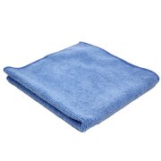Microfasertuch Glastuch Spiegeltuch Poliertuch 40x40cm blau