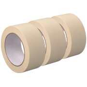 3 Stück Abklebeband Abdeckband Malerband 48mm x 50m