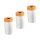 3er Set Goldband Masker Abklebeband Abdeckfolie 55cm x 25m