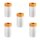 5er Set Goldband Masker Abklebeband Abdeckfolie 55cm x 25m