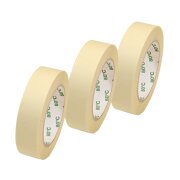 3er Set Abklebeband Abdeckband Malerband 25mm x 50m