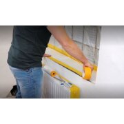 5er Set Goldband Masker Abklebeband Abdeckfolie 270cm x 16m