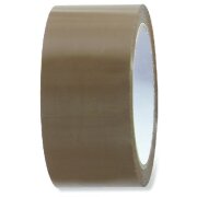 Packband Paketband Klebeband braun 50mm x 66m